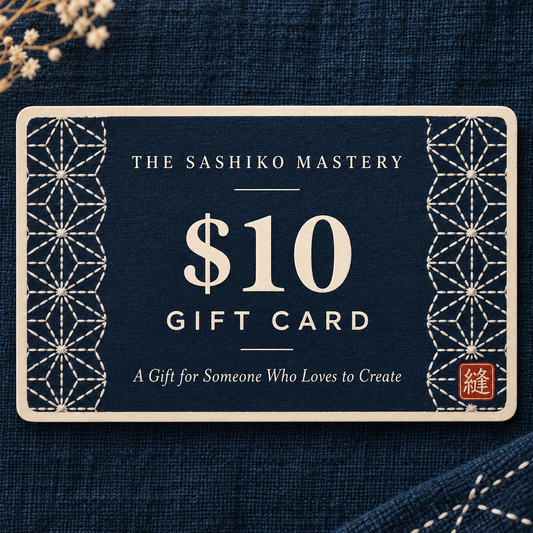 The Sashiko Mastery Gift Card