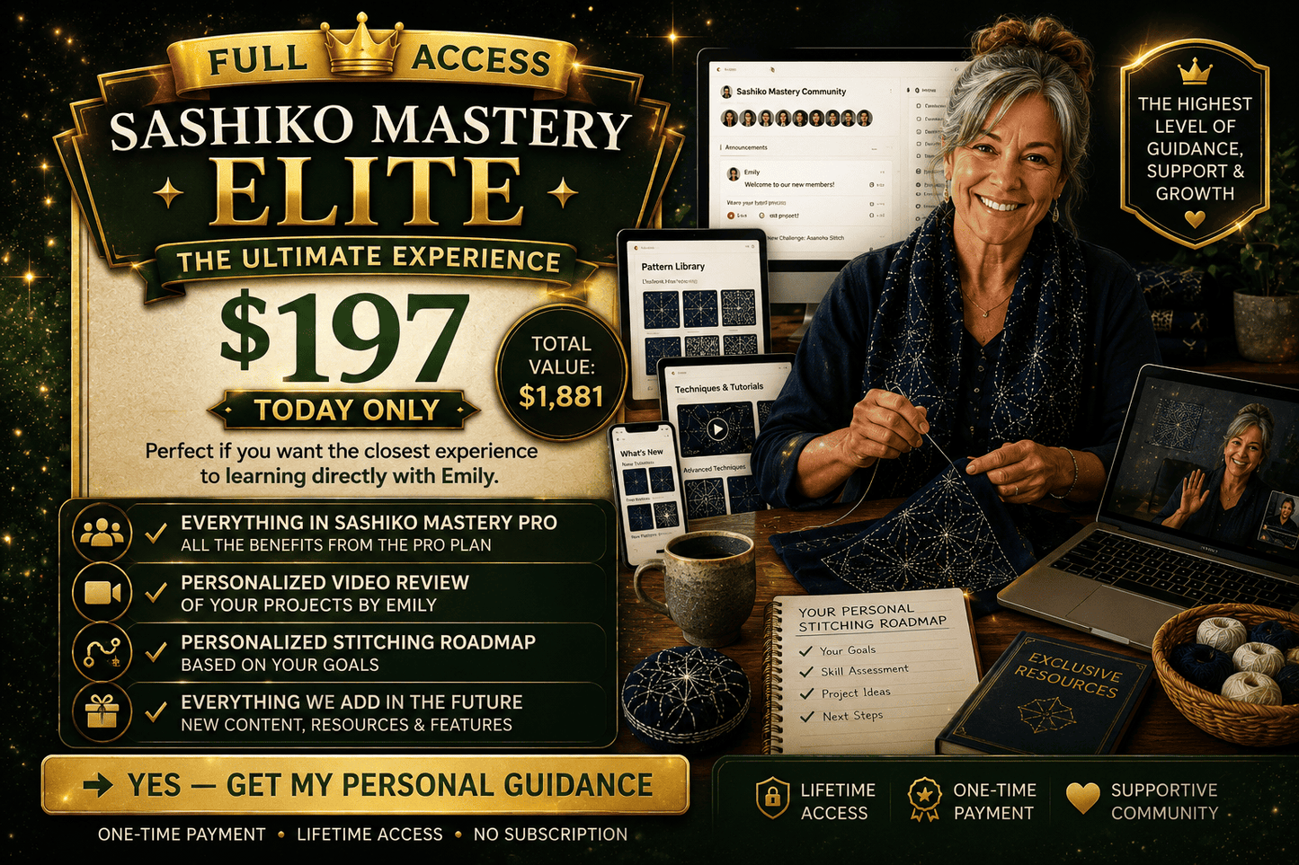 Sashiko Mastery ELITE