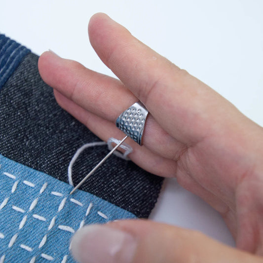 The Complete Sashiko Kit — Thread, Needles & Fabric for Beautiful Japanese Stitching