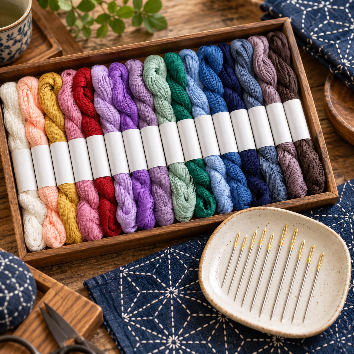 Sashiko Thread Set