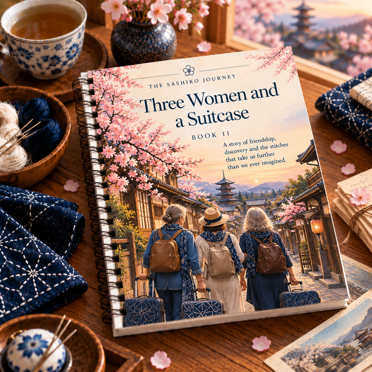 Second Release The Sashiko Journey · A Novel in Twelve Books