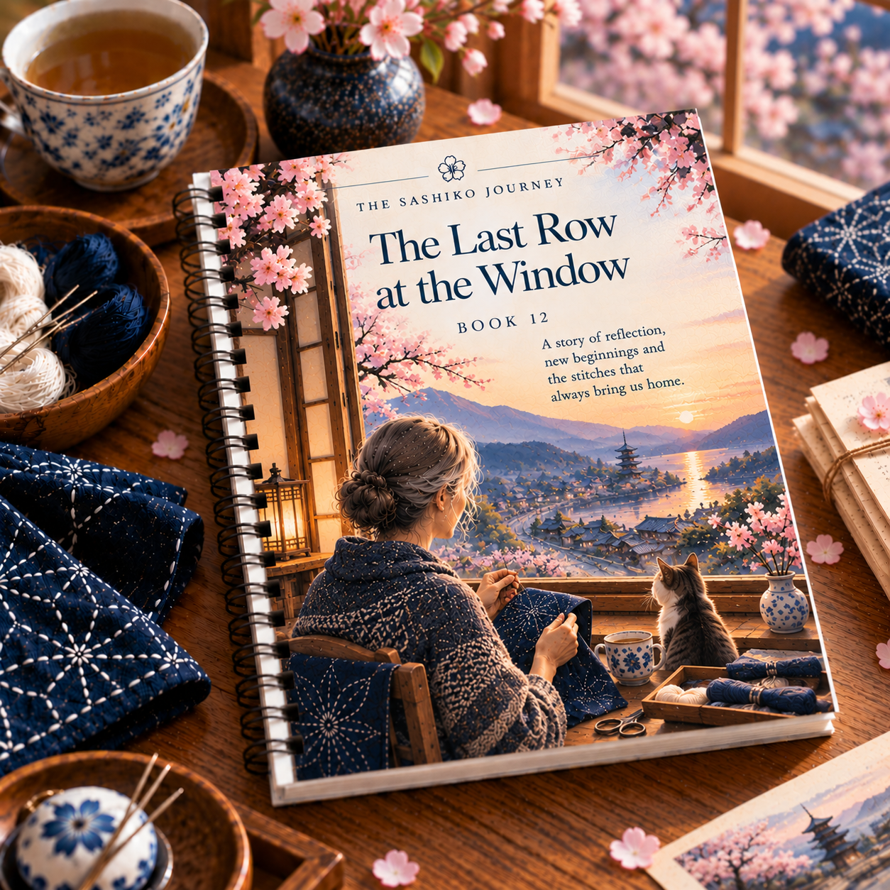 Second Release The Sashiko Journey · A Novel in Twelve Books