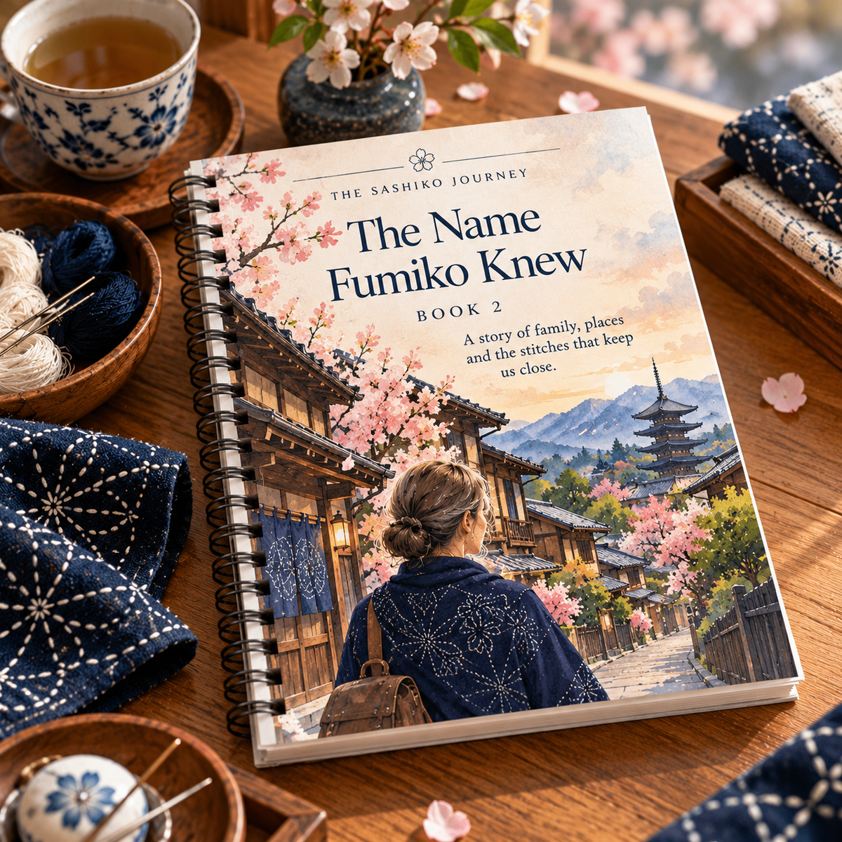 Second Release The Sashiko Journey · A Novel in Twelve Books