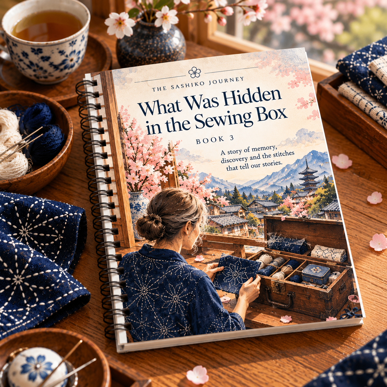 Second Release The Sashiko Journey · A Novel in Twelve Books