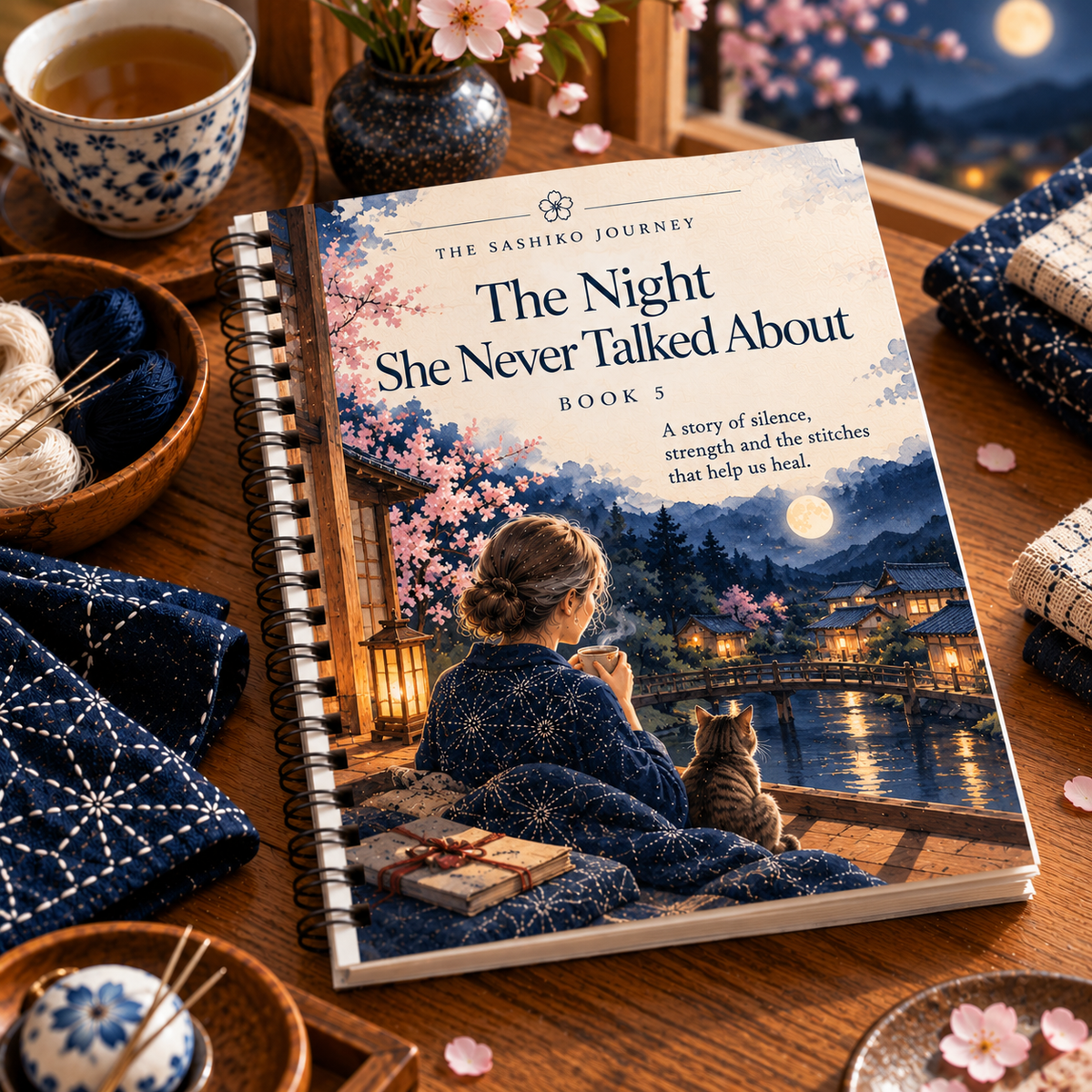 Second Release The Sashiko Journey · A Novel in Twelve Books