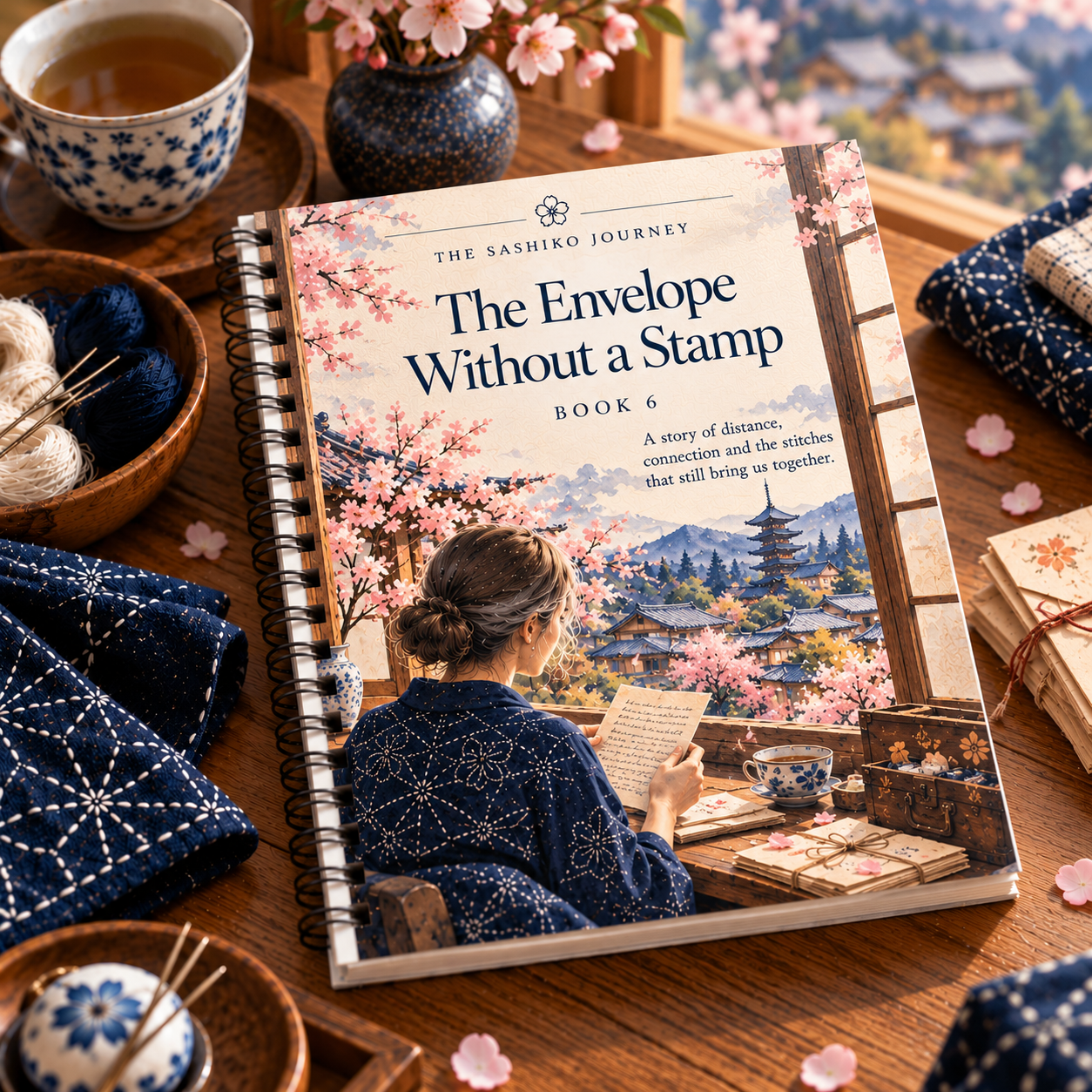 Second Release The Sashiko Journey · A Novel in Twelve Books