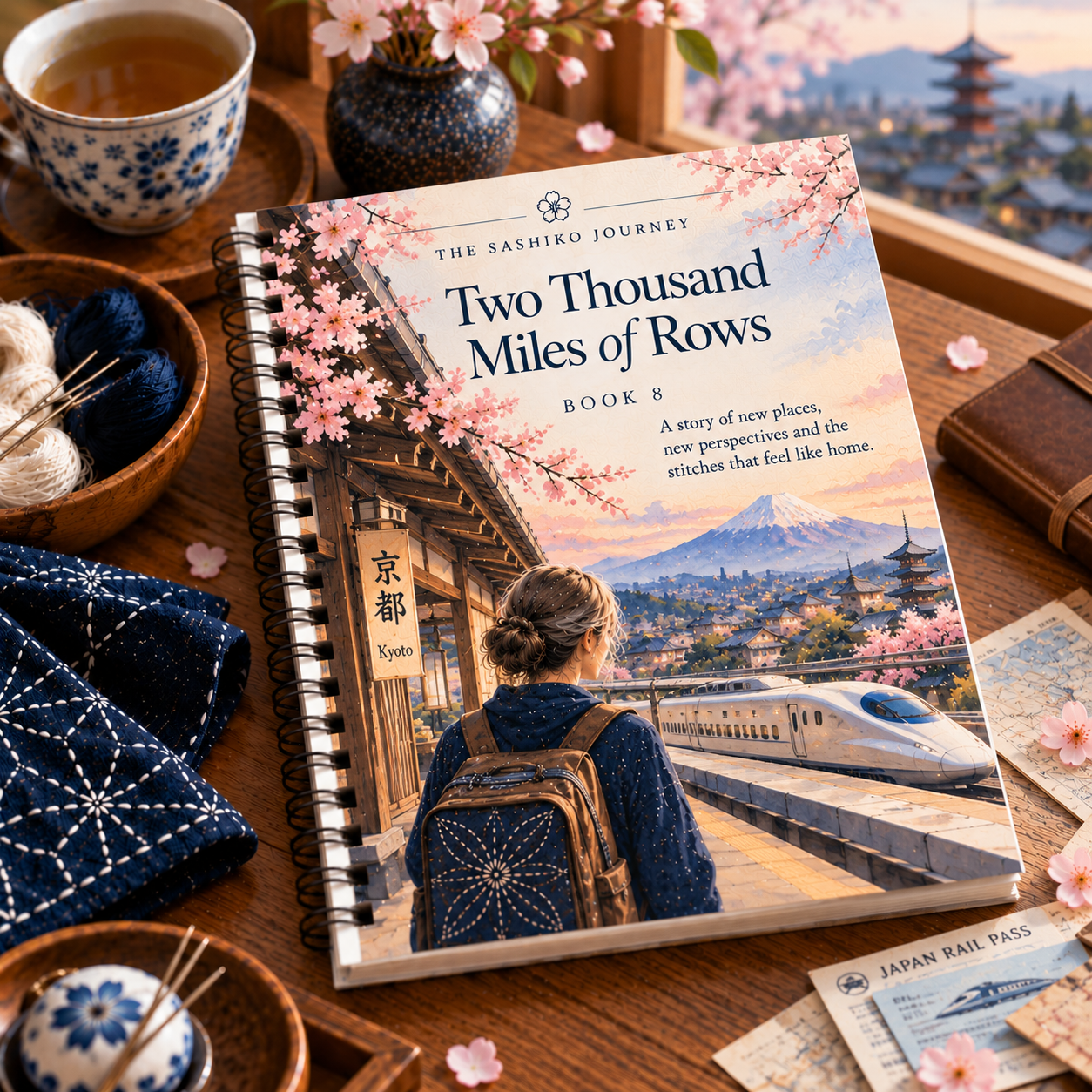 Second Release The Sashiko Journey · A Novel in Twelve Books