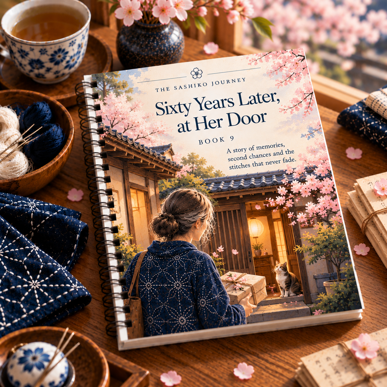 Second Release The Sashiko Journey · A Novel in Twelve Books