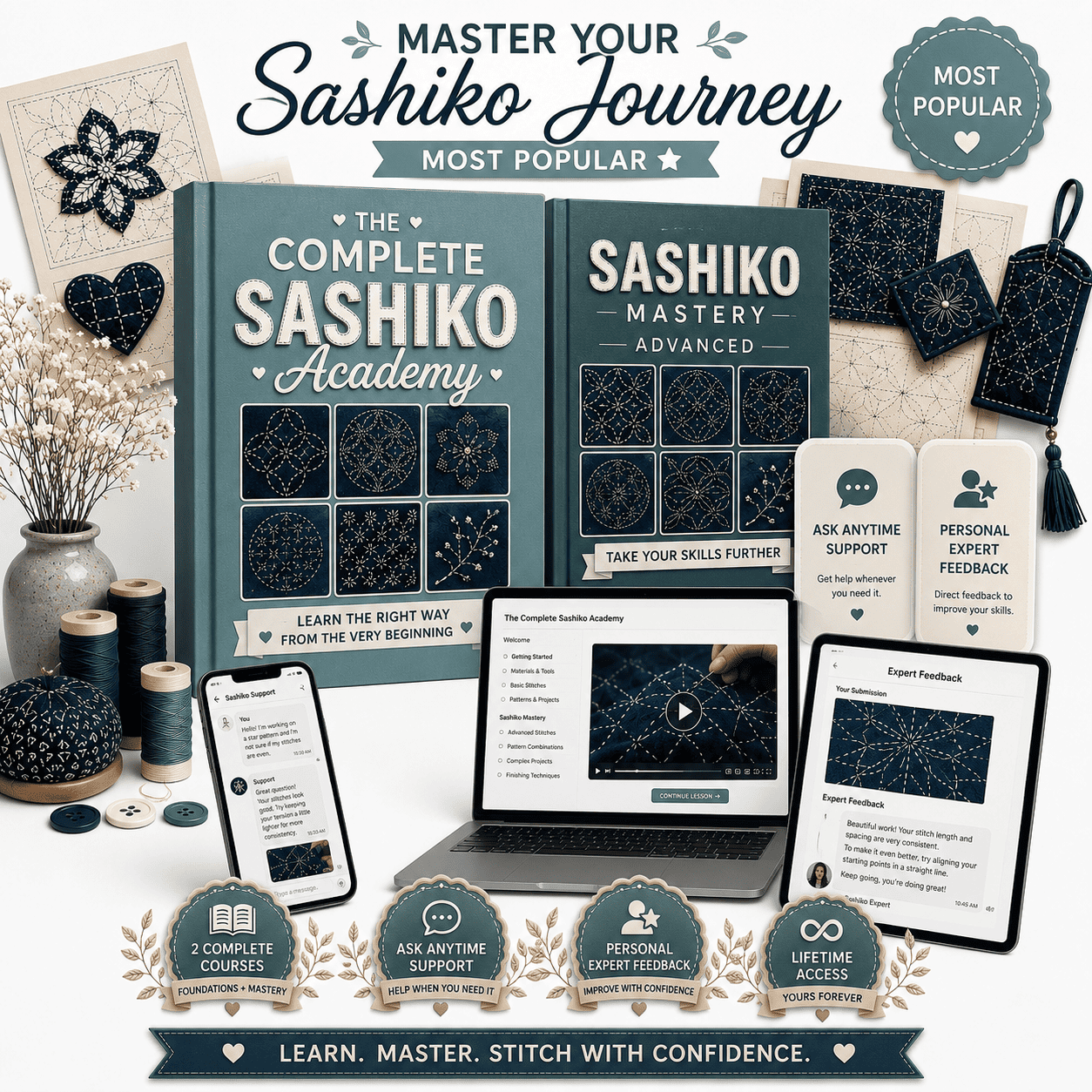 Master Your Sashiko Journey