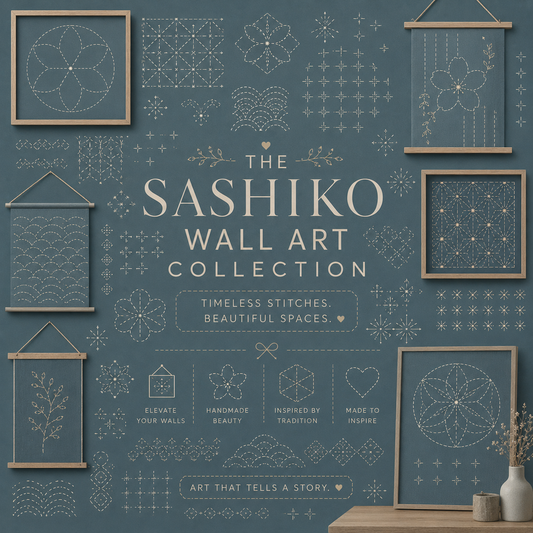 The Sashiko Wall Art Collection