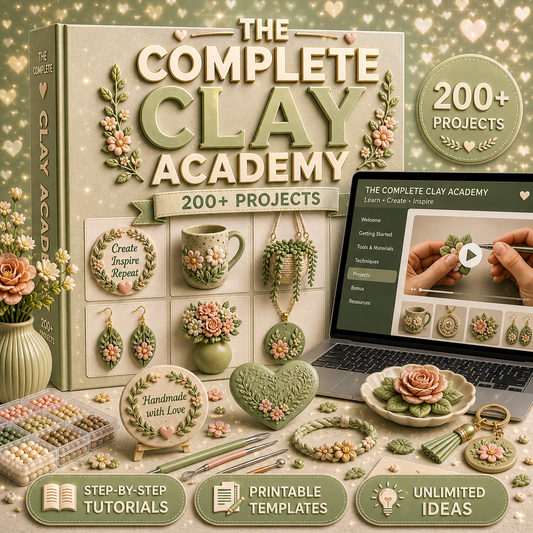 The ClayLab Mastery - (Full Video Course - 300+ Projects - 3 Bonus - Lifetime Access)